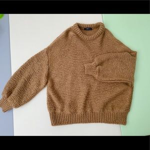 Zara oversized knit sweater